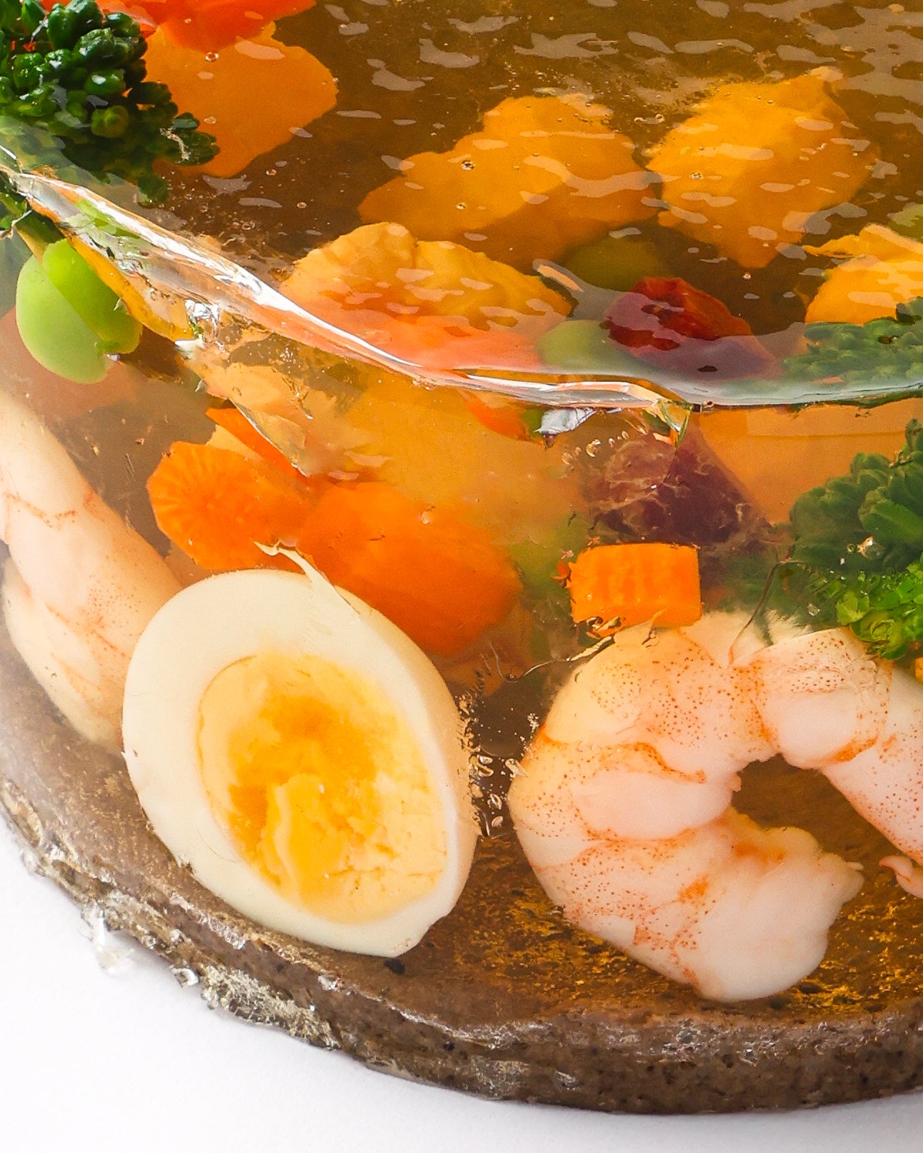 Salmon Seafood Jelly Cake